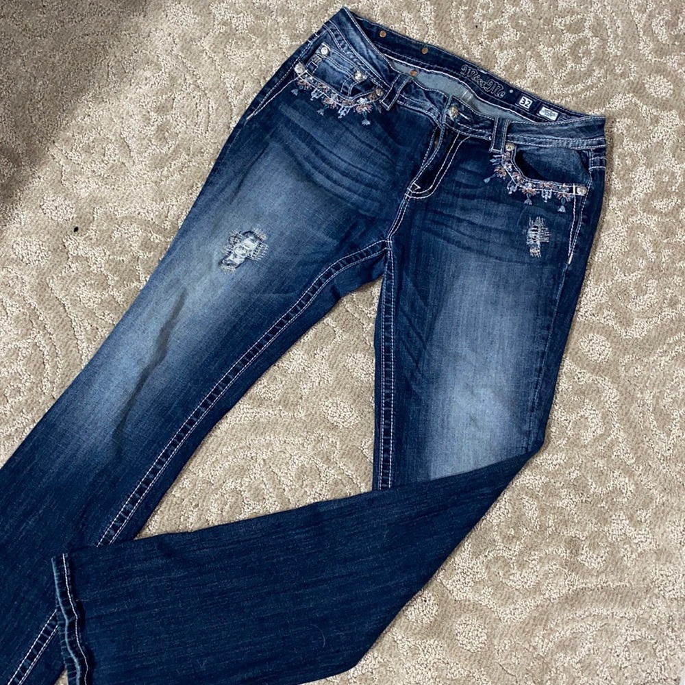 Miss Me Bootcut Jeans, Mid-Rise